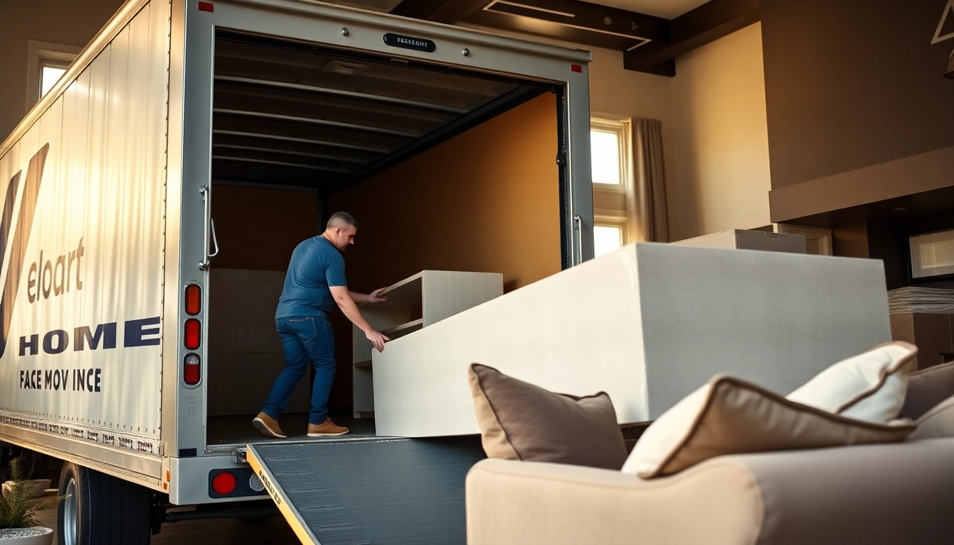 Apex Movers Calgary for Large Homes expertly handles furniture in a spacious Calgary residence, showcasing professional moving services for large properties.
