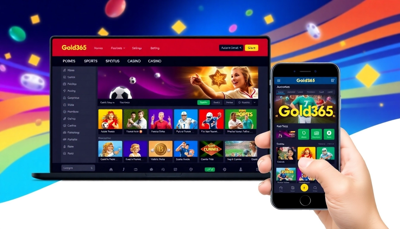 Gold365 branded online betting platform showcasing sports and casino games for Indian users, emphasizing secure transactions and fast access.
