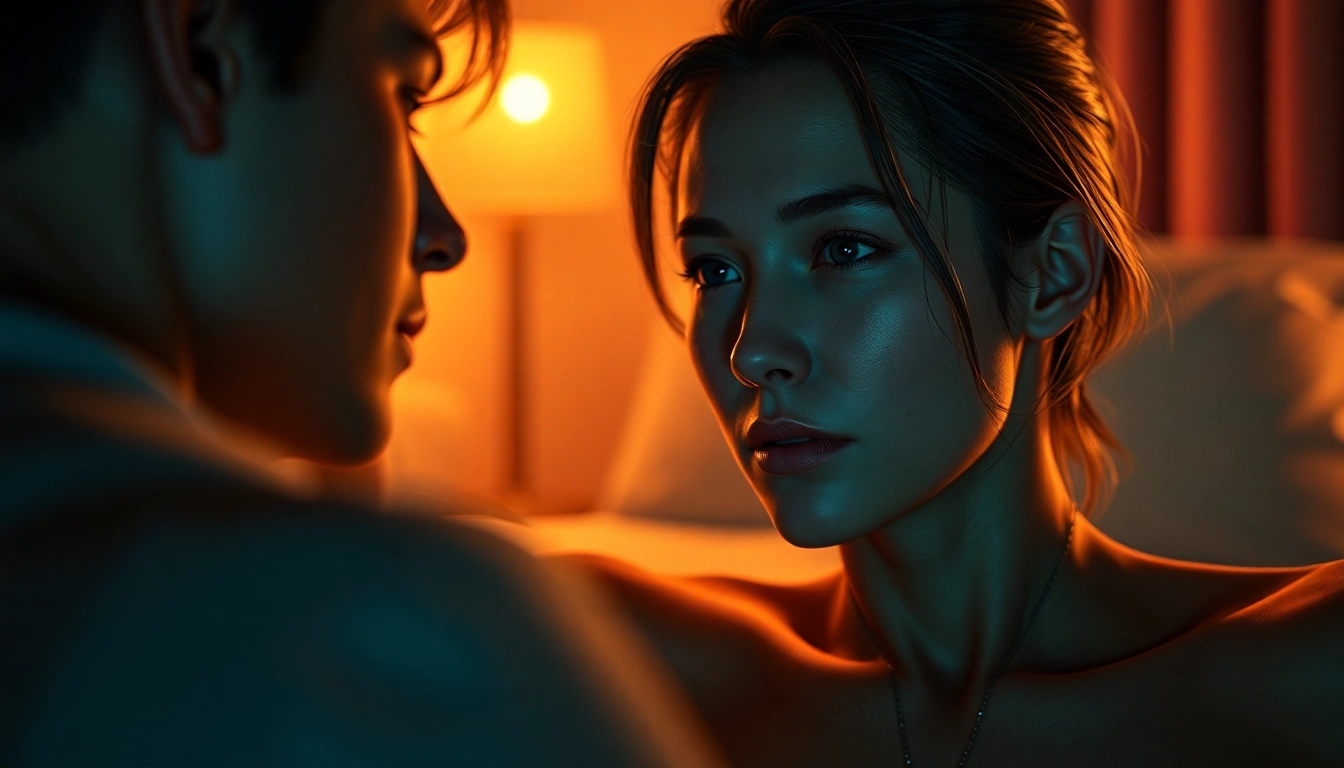 Hyper-realistic NSFW AI generator creates detailed, expressive adult scene with cinematic lighting for immersive visuals and realism.