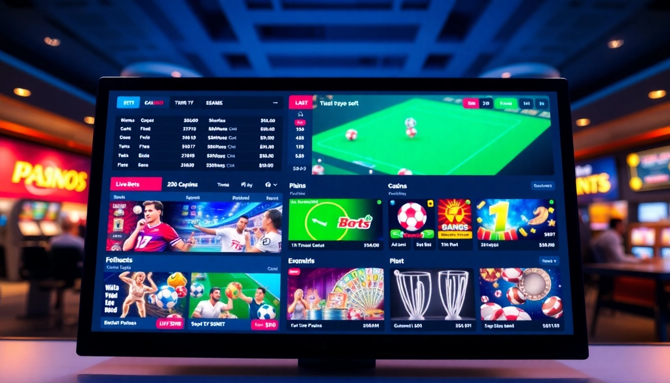 Skyexchange online betting platform showing live sports odds and casino games for players, emphasizing accessible and secure gaming.