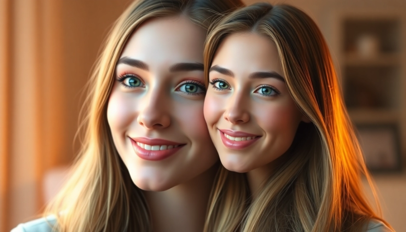 AI girlfriend engaging in natural, unfiltered chat with a relaxed expression, highlighting realistic interaction and personalization.