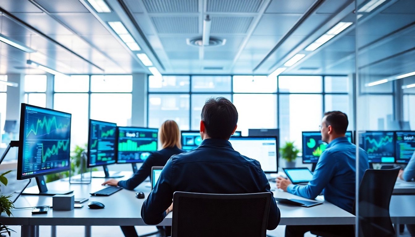 Skilled team implementing strategies with agencia de posicionamiento web to boost online