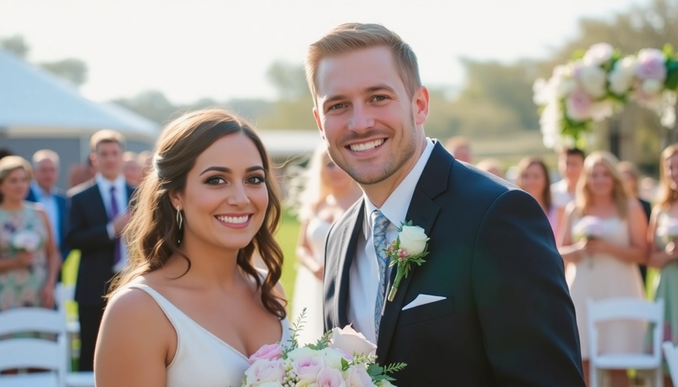 Professional team capturing natural eskuvoi fotozas moments during a joyful outdoor wedding